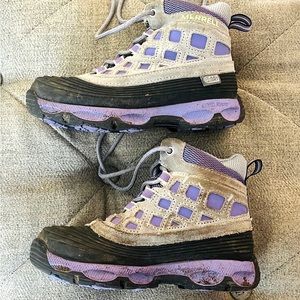 Merrell Thermoshiver 2.0 Waterproof Hiking Boots MK161284 Sz 10.5 Gray Purple